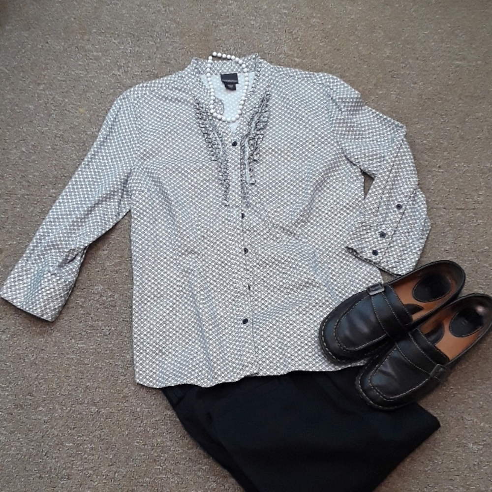 3/4 sleeve blouse